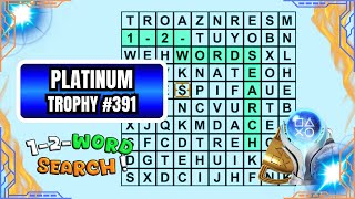 🏆 Platinum Trophy #391 – 1-2-Word Search! | Trophy Hunt Continues (PS5) screenshot 5