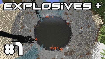 Minecraft Epic Bombs! - Explosives Plus Mod #1