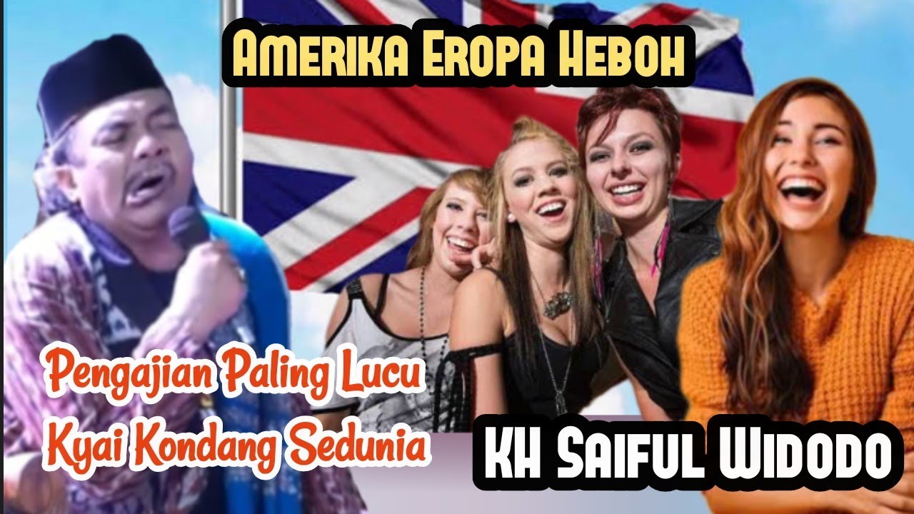 Kyai Jawa Paling Lucu Sedunia Viral Bikin Geger Amerika Eropa India : KH Saiful Widodo terbaru 2026