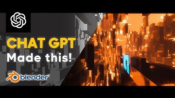 Chat Gpt + Blender is Crazy!
