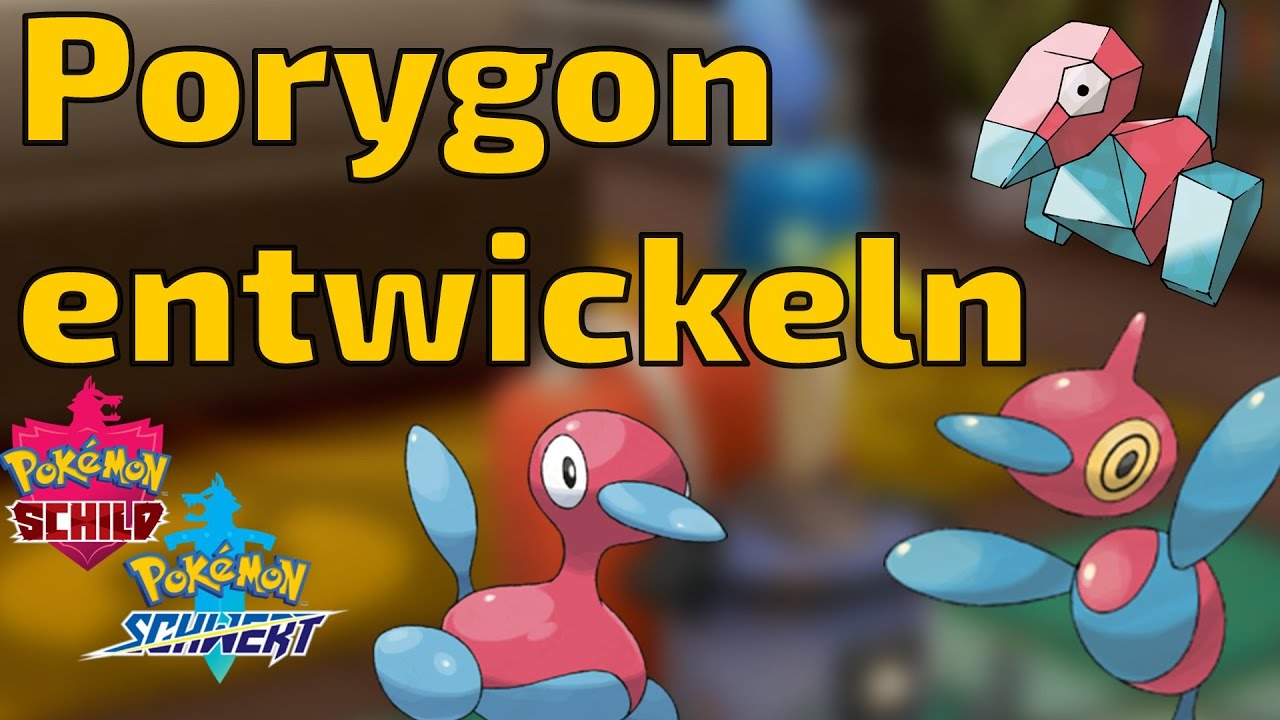 Porygon entwickeln zu Porygon2 und Porygon Z | Pokemon Schwert Schild Tutorial