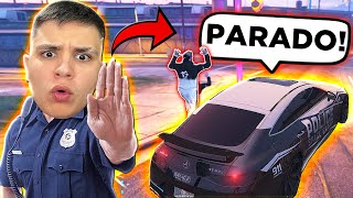 FINGl SER POLlCIAL PRA R0UB@R no GTA RP 😂 (Paulinho o LOKO)