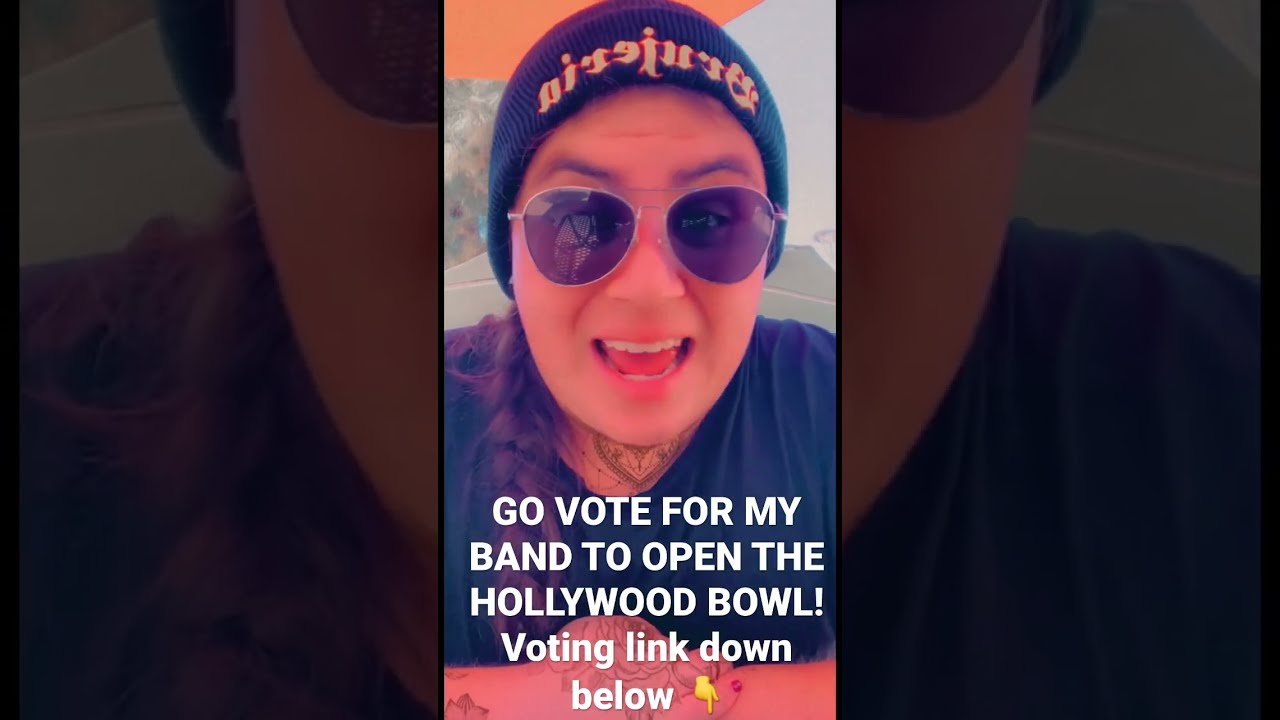 Vote for us to perform at the Hollywood Bowl!  Link in description, and on my IG!