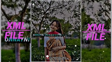 SOM BWTHWRNI TENNAYAUBW 🥀💖 BODO XML FILE 📂🔰 ALIGHT MOTION // @BODOXMLEDITING //