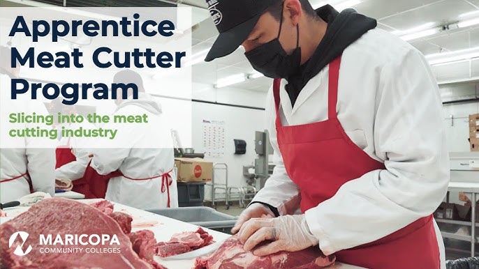 Butchers competing in Meat Cutter Challenge held in Tampa Bay 