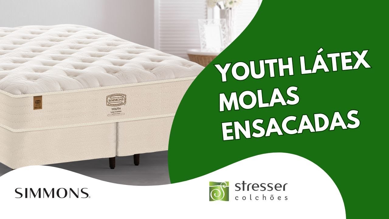 Colchão King Size Molas Ensacadas Intermediario Simmons 193X203X35