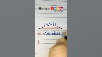 Wi-Fi full form | What is the full form of WIFI | wifi full form english me | wifi full form kya hai