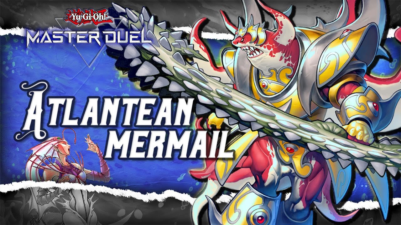 Mermail Atlantean - Lost Halqifibrax,Lost Toad,Who else can help us?[Yugioh Master Duel]