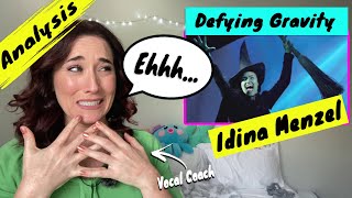 Vocal Coach Reacts Defying Gravity - Idina Menzel | WOW! She was...