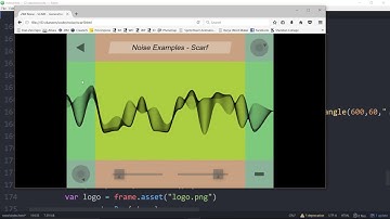 ZIM Bubbling: 40. Noise & Generative Art - #HTML #Canvas #JavaScript, #CreateJS, #ZIMjs