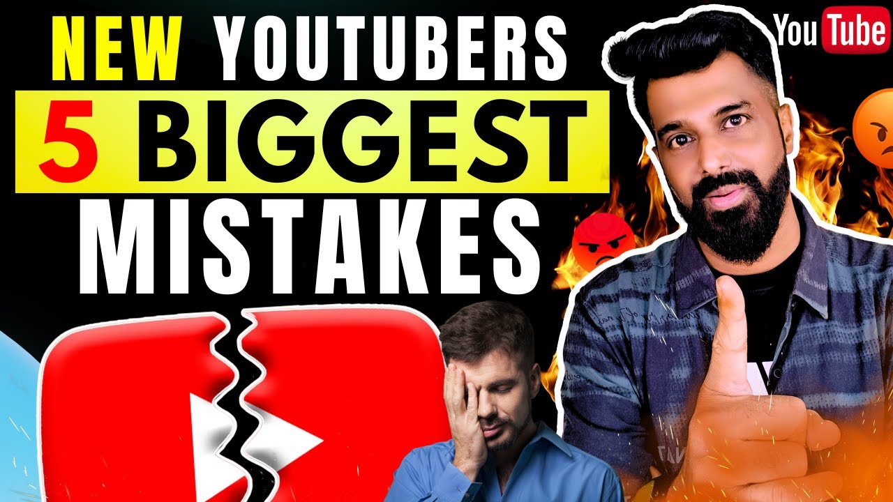 Top 5 Mistakes New YouTubers Make in 2025 (Avoid These!) - YouTube