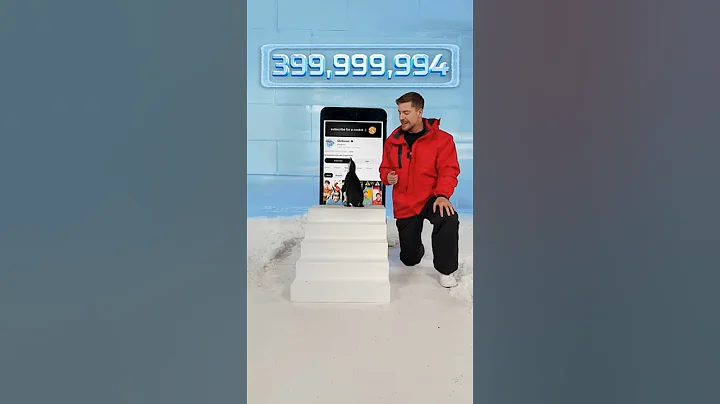 😱🐧Can I teach the penguin to subscribe? Is this possible? #penguin #subscribe #possible #trending