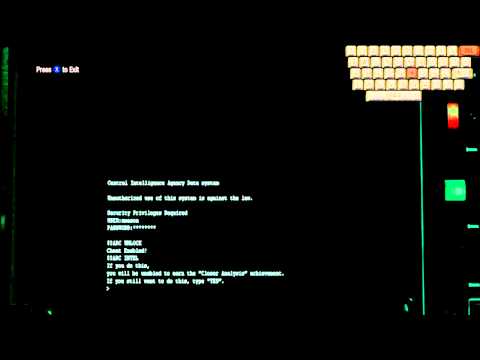 Black Ops Hidden/Secret Computer Codes, Unlocks and Achievements Walk Through!