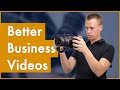 4 tips to instantly IMPROVE the LOOK of your business videos!