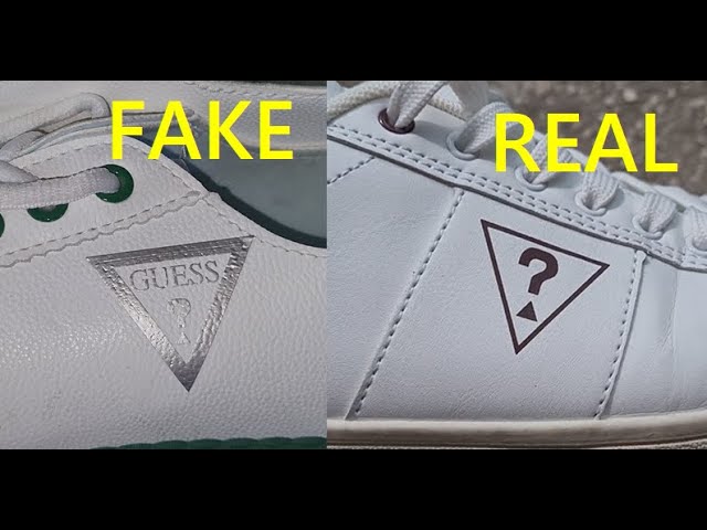 . Jobtilbud jord Guess sneakers real vs fake review. How to spot counterfeit Guess shoes -  YouTube