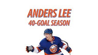 Anders Lee All 40 Goals Scored (New York Islanders 2017-18)