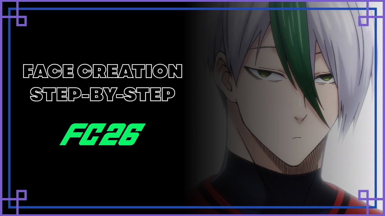How to create EITA OTOYA in EA FC 26 - TUTORIAL Blue Lock Face Creation