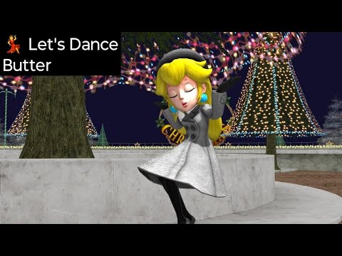 Day 7 27 MMD Butter Holiday Princess Peach 