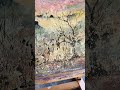 Bee wax, earth pigments and me made this painting! 🐝 #encaustic #painting #art #artwork