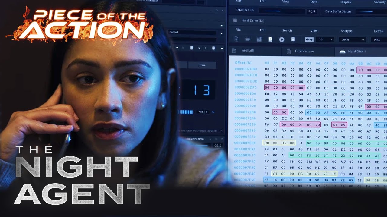 The Night Agent | Decrypt And Wipe Attempt