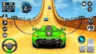 Ramp Impossible Monster Car Driving - Ramp Car Race Master 3D - Android Gameplay
