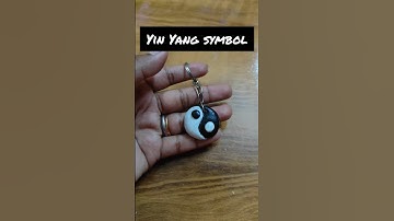 yin-yang symbol 🌗 #shortvideo #claycraft #yinyang