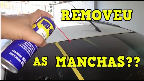 Pode usar wd-40 na Madeira?