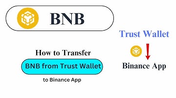 How to Transfer Binance Smart Chain (BNB) Token from Trust wallet to Binance App??