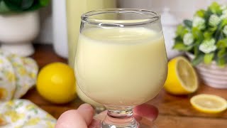 Homemade Crema Di Limoncello 🍋 Nothing could be simpler! Lemon Family Recipe / Delicious