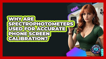 Why Are Spectrophotometers Used For Accurate Phone Screen Calibration? - Phone Fix and Features