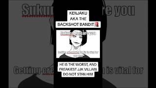 Video thumbnail of "KENJAKU IS A FREAKY VILLAIN 😭#jujutsukaisen #shorts #pesopete #anime #jjk248"