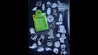 🎃 Halloween Inspired Spooky Temporary Tattoos For Fancy Dress,  parties and SFX. 🪡