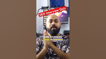 Can You Pass This SEO Interview Test? - 95% Fail 😱 #seo #interview