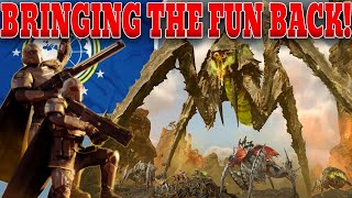 A Guide to Putting The Fun Back Into Helldivers 2! Bug diving, tutorial, tips, etc!