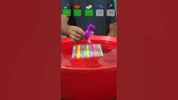 GUESS HOW MANY PAIPE WILL FLOAT ? #experiment  #satisfying #waterexperiment #asmr #asmrsounds