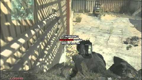OUTSIDE OF DOME glitch on mw3 map dome