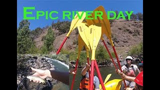 Whitewater Rafting And Trout Fishing the Electra Run of the Mokelumne River!!!!