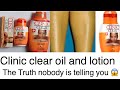 Clinic clear Lotion and Oil Is it really good on skin? What no one is telling you |The Truth