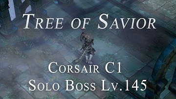 Tree of Savior: Corsair C1 Solo Boss Naktis (Lv.145)