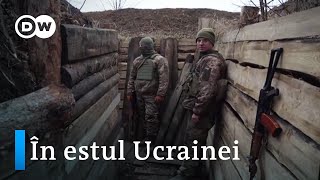 Viața în apropierea frontului din Ucraina de Est: "Nu ne este teamă"
