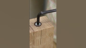 Epoxy on threaded inserts. Yes or no? #diywoodworking #woodworking #epoxy