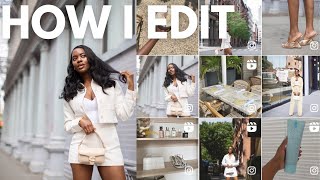 How I Plan and Edit My Photos For Instagram | how to build an aesthetic | Octavia B screenshot 3