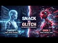 Snack vs Glitch — The Digital Simulation Core 🌌💻 | Cosmic AI Environment