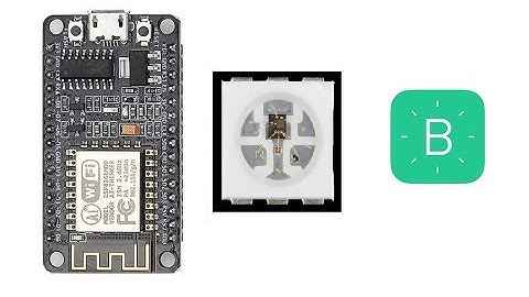 CONTROLLING WS2812/NEOPIXEL WITH NODEMCU(ESP8266) OVER WIFI WITH BLYNK