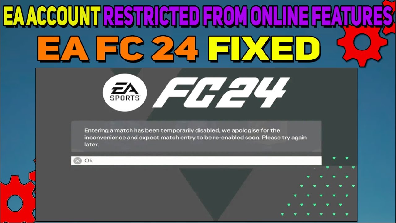 Solved: Re: account has been disabled after FIFA in-game update - Answer HQ