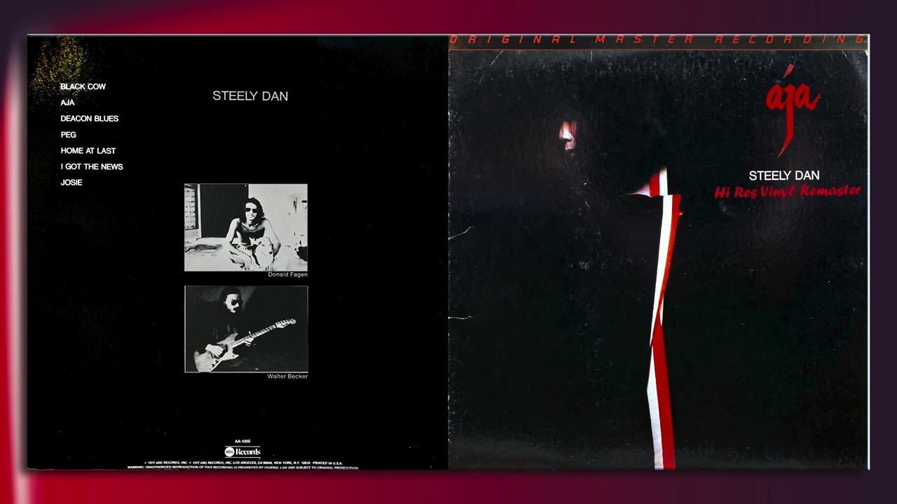 Steely Dan - Aja - 1977 - HiRes Vinyl Remaster - YouTube