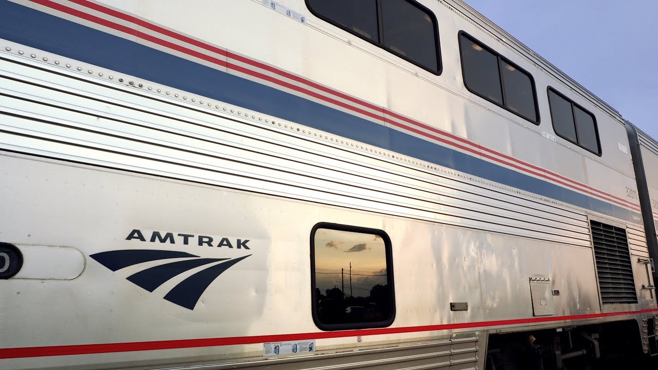 Silent Vlog Riding the Amtrak Superliner Chicago to Kansas City