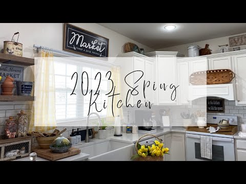 Video: 2023 Spring Kitchen Light Bright & Airy ideas