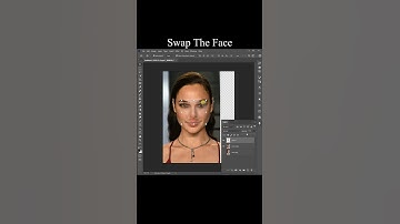 Swap Faces In Photoshop (FAST & EASY) #shorts #photoshop #youtube