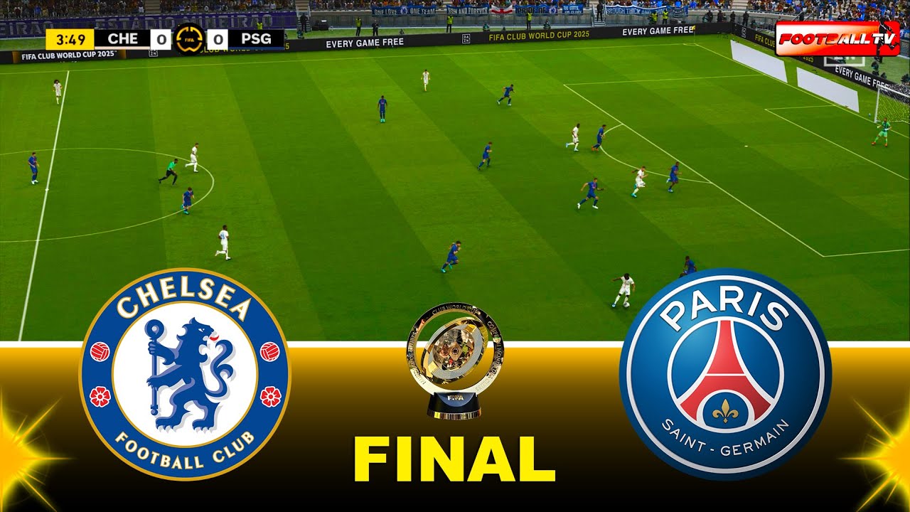 CHELSEA vs PSG Final | FIFA Club World Cup 2025 USA | Full